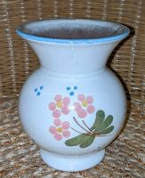 Süße Vintage Keramik Vase Blüten Blumen boho Punkte weiß blau Dresden - Gorbitz-Ost Vorschau