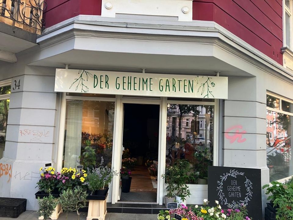 Unterstützung im Service/Küche/Floristik für den Geheimen Garten in Hamburg