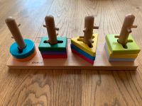 Joueco Holz Spielzeug Steckspiel Selber Stapelspiel Logik Nordrhein-Westfalen - Bergheim Vorschau