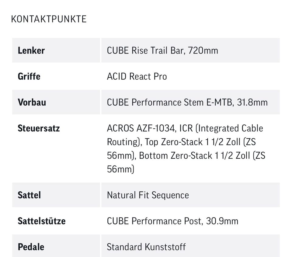 Cube Reaction Hybrid SL  750Wh Smart System XL21“ Kiox 300 in Gottmadingen