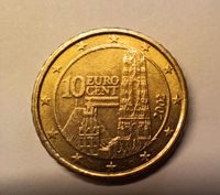 10 Cent Münze Österreich - Stephansdom Bayern - Cadolzburg Vorschau