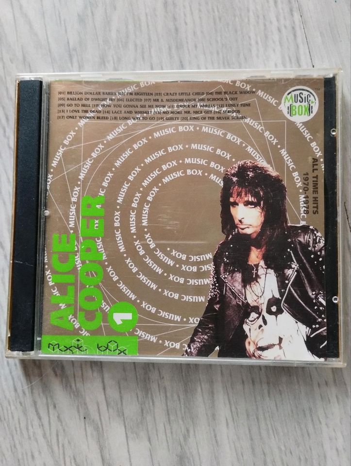 Alice Cooper 1 Music Box - All Time Hits 1970 - 1978 - CD in Krefeld