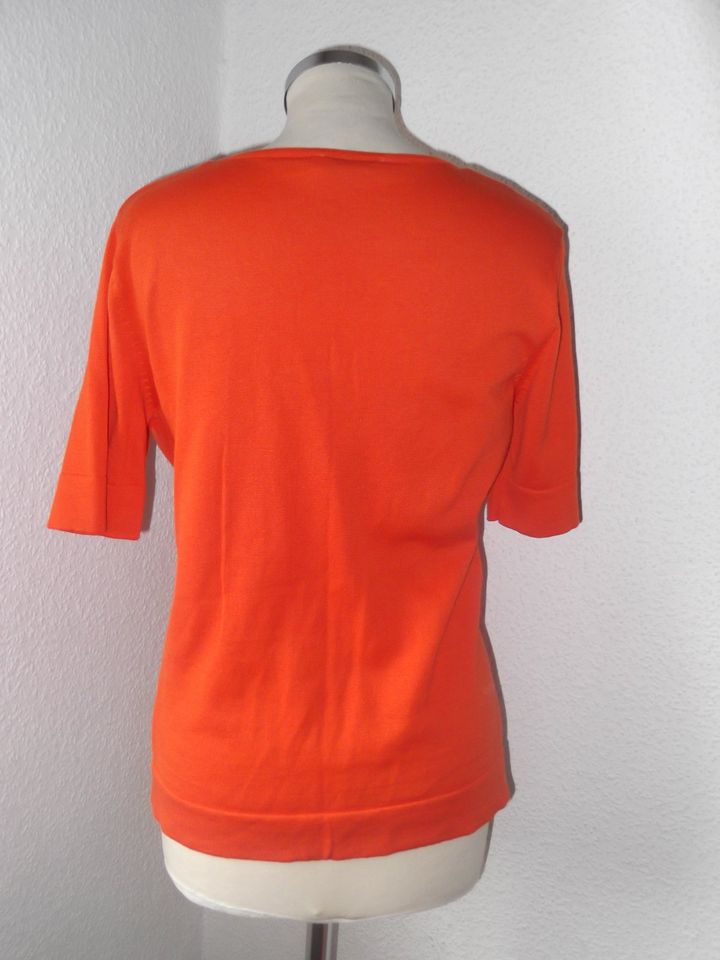 Feiner PETER HAHN Baumwoll-Sommerpullover 42/44 orange NEU ! in Köln