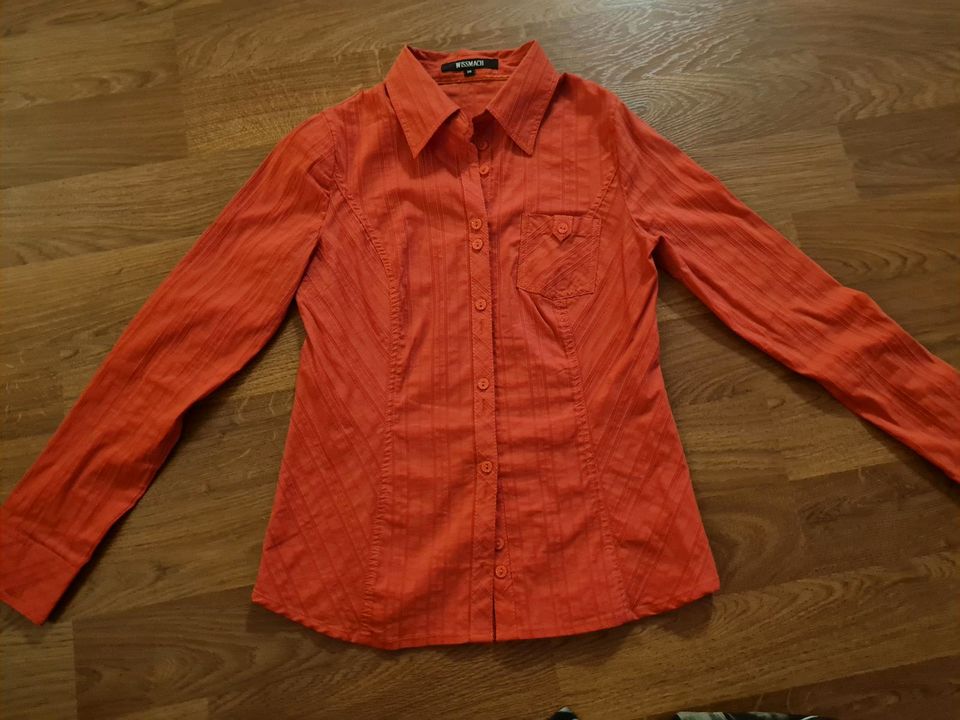 Bluse/Hemd, Rot, Wissmach, Größe 36/S in Braunschweig