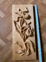 ❤ Holzbild Blume ❤ Handgeschnitzt Holz Bild Wand Bayern - Kümmersbruck Vorschau