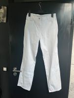 Leinen Hose weiß Damen Gr 42 Bein Bootcut Schleswig-Holstein - Wahlstedt Vorschau