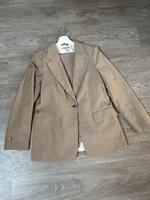 H&M Anzug Kombi beige Größe M Blazer und Hose mit weitem Bein Niedersachsen - Ilsede Vorschau