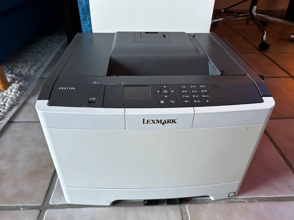 Lexmark CS417dn Farblaserdrucker in Höxter
