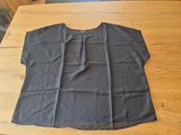Damen - Bluse Kurzarm schwarz transparent (Gr. 44/46) von bonprix Bayern - Schwandorf Vorschau
