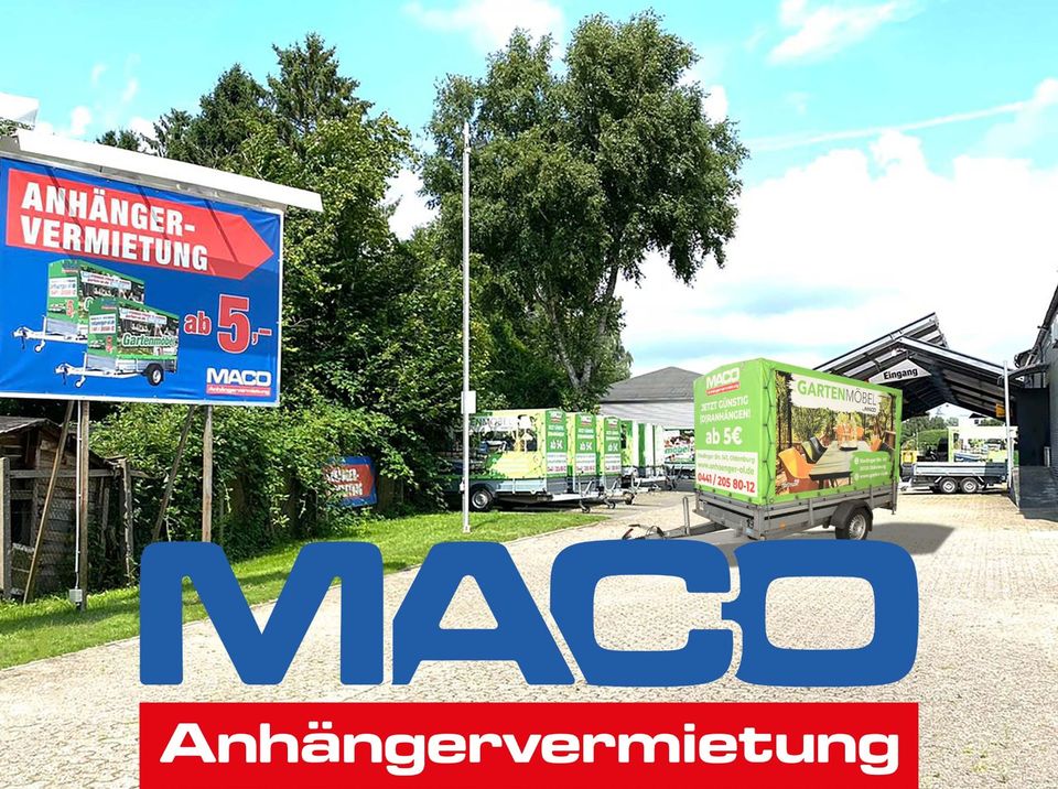 ⭐️ Umzug? MACO-Anhängervermietung⭐️ in Oldenburg