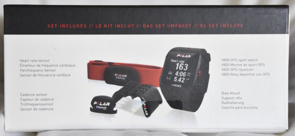 Polar V800 GPS-Multisportuhr Javier Gomez Noya Special Edition in Heilbronn