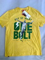 Puma Usain Bolt Herren T-Shirt - L Large Gelb Grün Jamaica TShirt Berlin - Schöneberg Vorschau