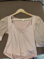 Bluse mit Puffärmeln & Tüll Nordrhein-Westfalen - Gelsenkirchen Vorschau