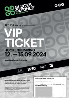 VIP Ticket - Full Weekend (Fr.+Sa.) - Glücksgefühle Festival 2024 Bayern - Neumarkt i.d.OPf. Vorschau