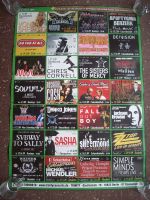 KONZERT PROMO POSTER FEB. 2009 RAR 28 Bands KREATOR SOULFLY SAXON Mitte - Tiergarten Vorschau