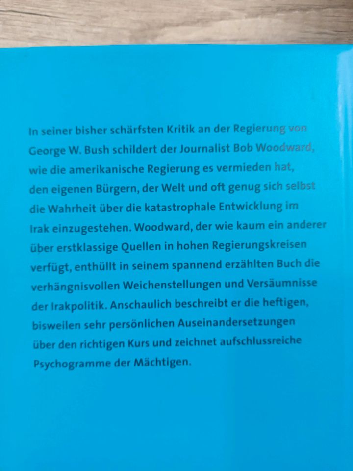 Bob Woodward "Die Macht der Verdrängung", Buch, Sachbuch, 2006 in Lübbecke 