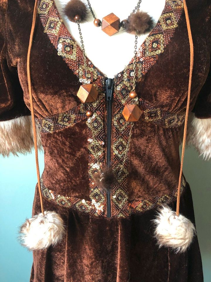 Eskimo Kleid Polar Kostüm Karnevalskostüm Fasching Polar Damen in Krefeld