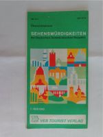 Übersichtskarte Sehenswürdigkeiten der DDR Sachsen - Bad Muskau Vorschau