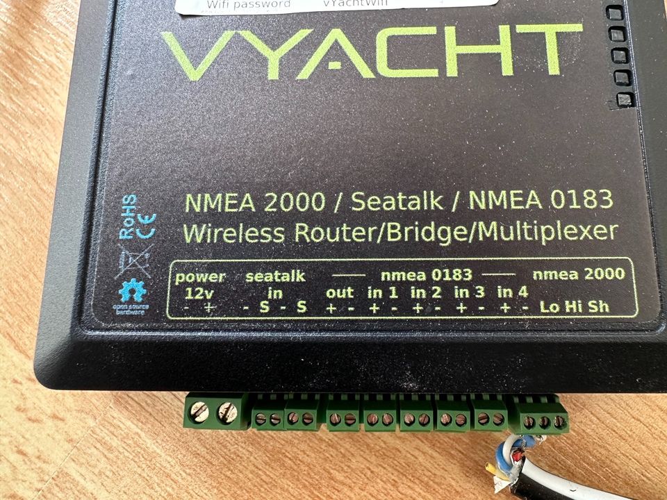 VYACHT Router mkIII NMEA 2000 0183 Seatalk Wireless Bridge in Hamburg