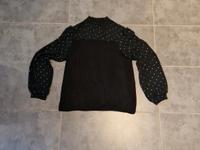 Oberteil Bluse schwarz transparent Gr. 40 von tchibo Hessen - Münster Vorschau