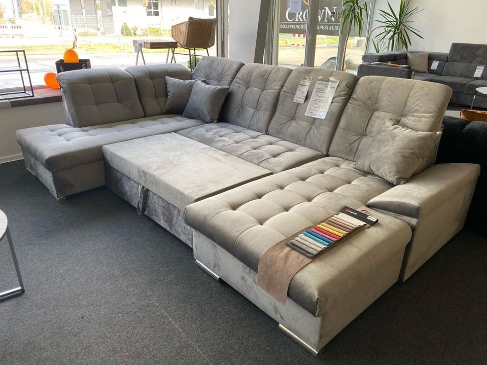 Wohnlandschaft/ U-Form/ Sofa/ Schlafsofa⭐ Nebras⭐UVP: 2199 ,-€ in Löhne