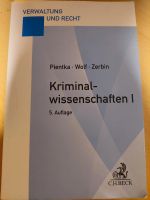 Kriminalwissenschaften 1 Pientka, Wolf, Zerbin 5. Auflage Nordrhein-Westfalen - Netphen Vorschau