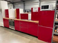 Design Küche IKEA Einbauküche Rot Hochglanz Siemens Backofen Ceran Kochfeld Nordrhein-Westfalen - Gevelsberg Vorschau