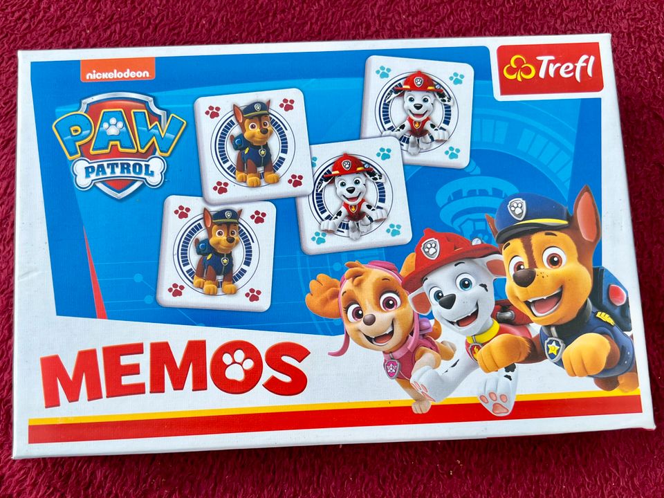 Paw Patrol Spiele (Puzzle/Memory) in Velbert