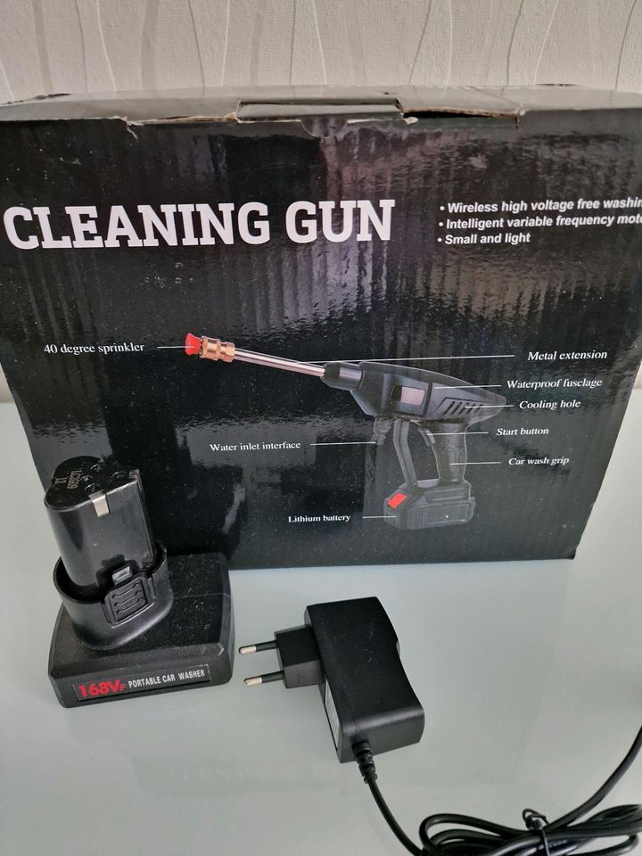 Akku Ladegerät Cleaning Gun mobile HochdruckrWaschanlage Kaufland in Hagen