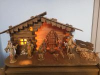Krippe Holz Figuren Weihnachten Sachsen - Gornsdorf Vorschau
