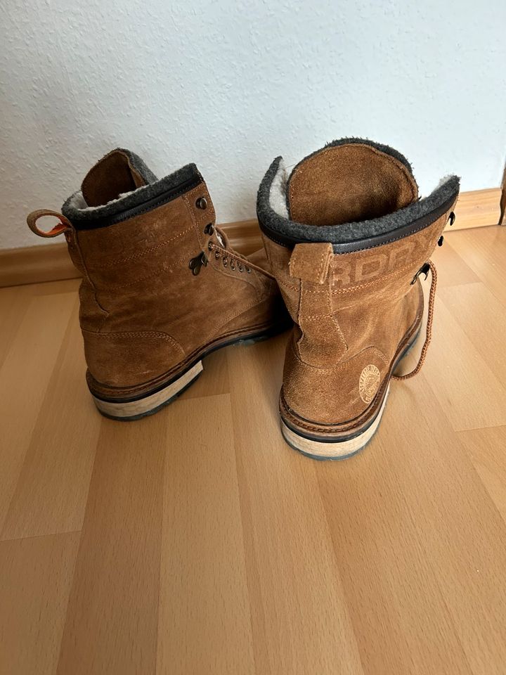 Superdry Herren Schuhe Winterschuhe Boots Stiefel braun Größe 45 in Bestwig