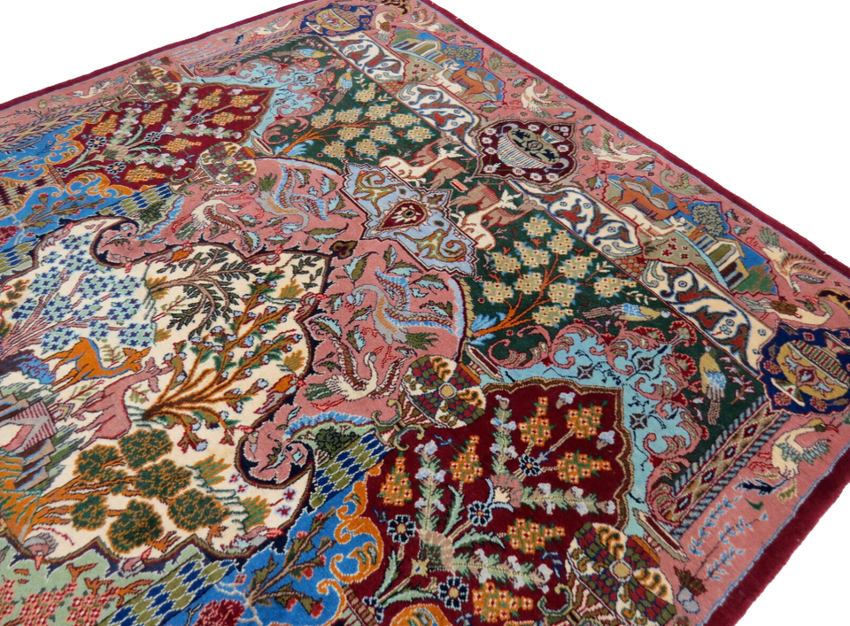 NEU 295x200cm Handgeknüpft Orientteppich Kashmar Perserteppich in Hamburg