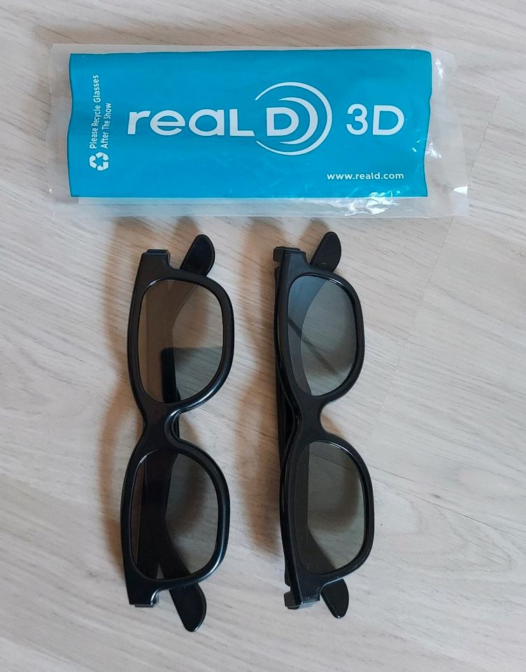 realD 3D Brille TV Kinobrille 3D Filme Kino polarisiert in Zeil