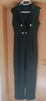 schwarzer Jumpsuit Gr. S/M Niedersachsen - Bunde Vorschau