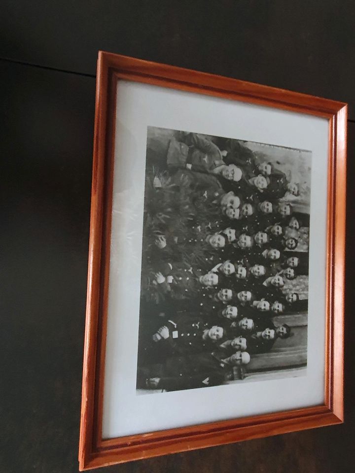 Soldaten Gruppenfoto , nicht Original, in Eisleben