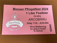 3 Stück Biermarken für‘s Mooser Pfingstfest Bayern - Winzer Vorschau