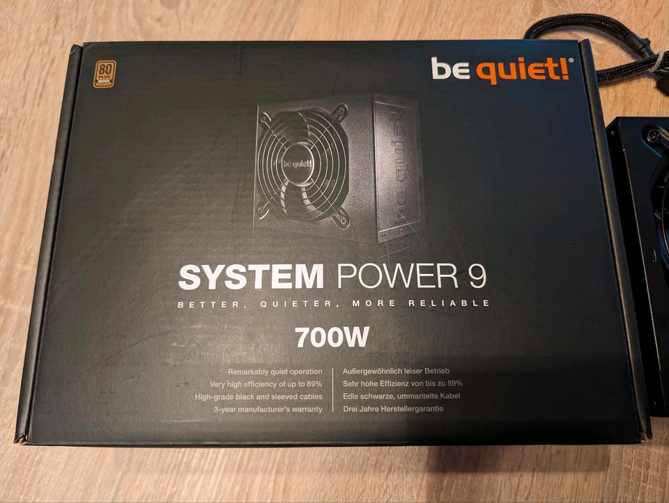 Be quiet! System Power 9 700W Netzteil bequiet 700watt ATX Gaming in Achern
