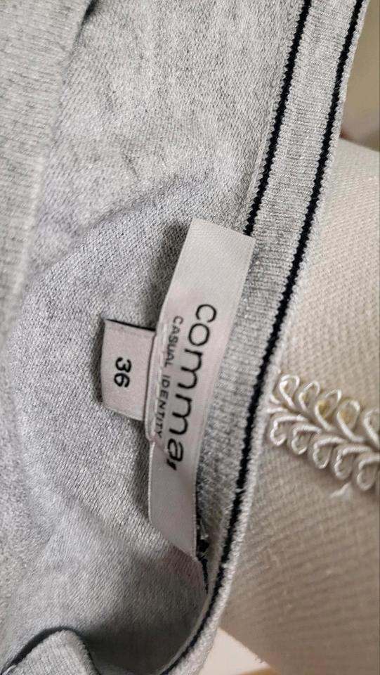 Comma Damenfeinstrickpullover Gr.36 Grau Neuwertig in Braunschweig