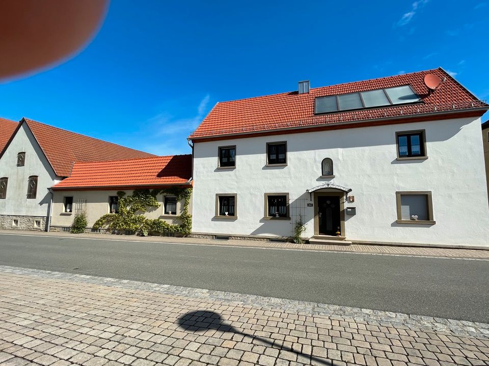 Haus mit Scheune, Offenstall & Garten, für Pferdefreunde in Hammelburg