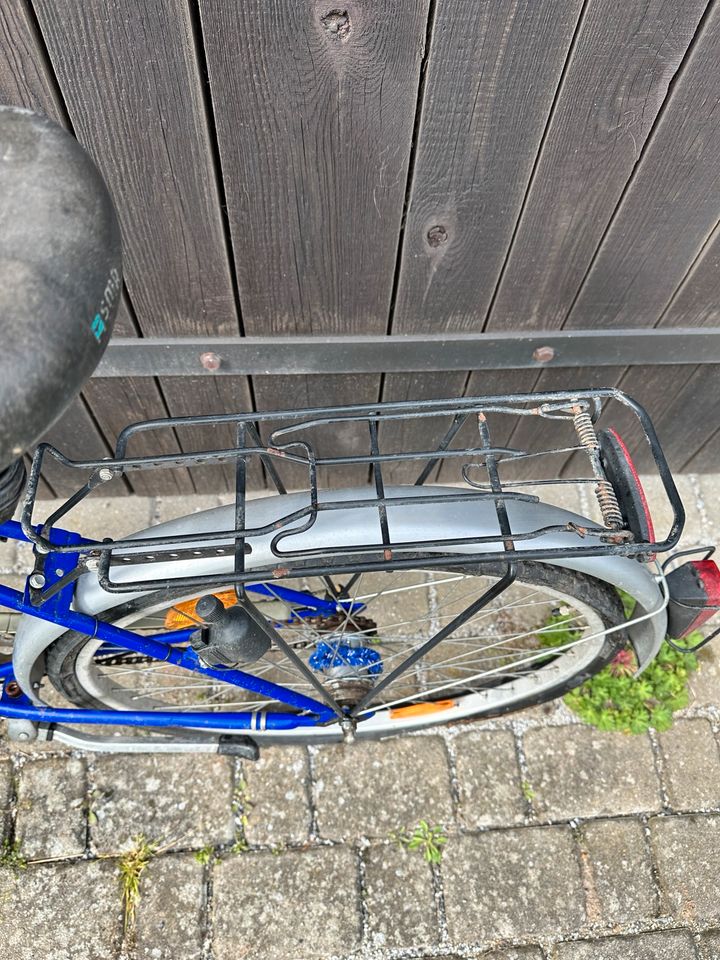 Ragazzi Fahrrad Damenrad 26 Zoll blau in Neuzelle