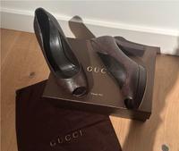 Gucci Damen Schuhe, Schoko Braun,Gr.37/5,best Zustand Wandsbek - Hamburg Poppenbüttel Vorschau
