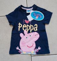T-Shirt Mädchen Peppa Pig dunkelblau Mädchen Gr. 74 neu Niedersachsen - Giesen Vorschau