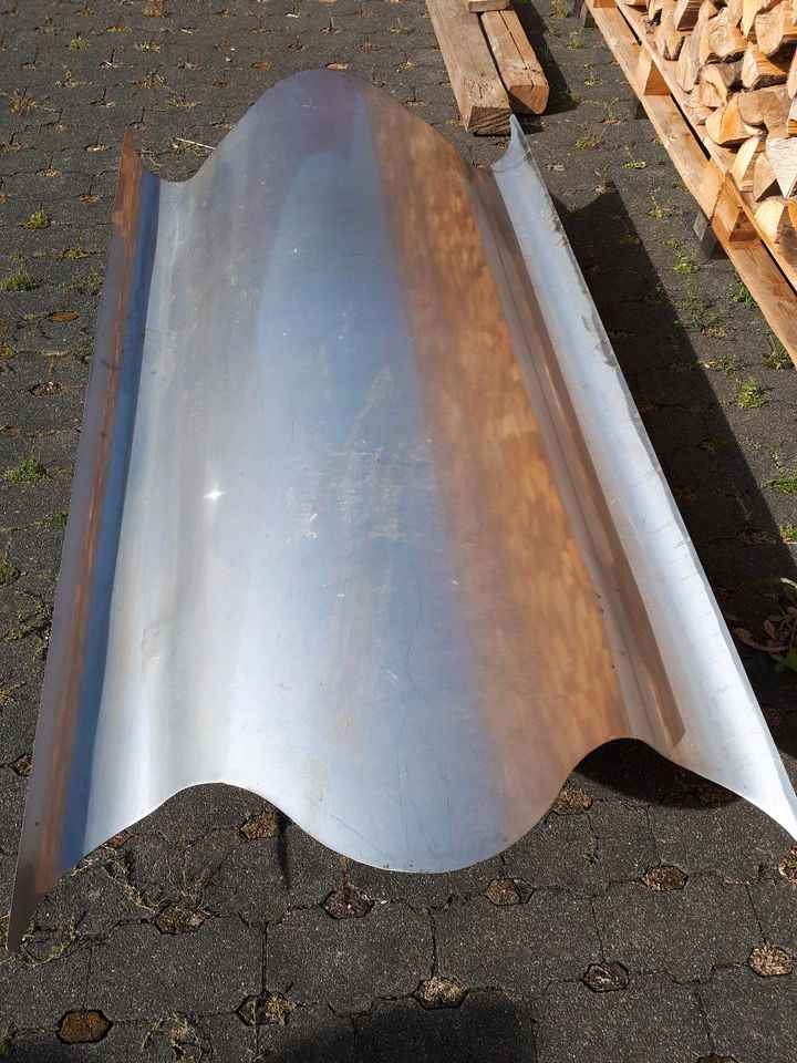 Kaminabdeckung Edelstahl groß 163 cm x 89 cm in Grebenhain