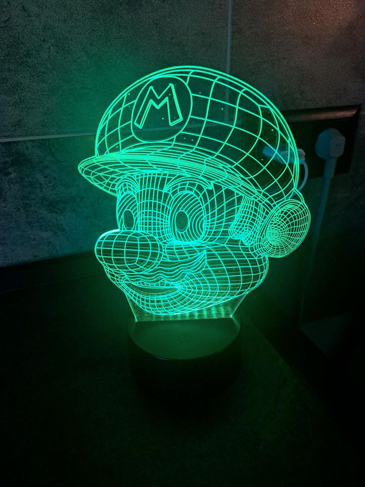 Super Mario 3 D Lampe in Wadgassen