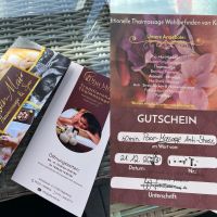 Gutschein 100€ Wert Paarmassage Thaimassage Massage Hagenburg Niedersachsen - Hagenburg Vorschau