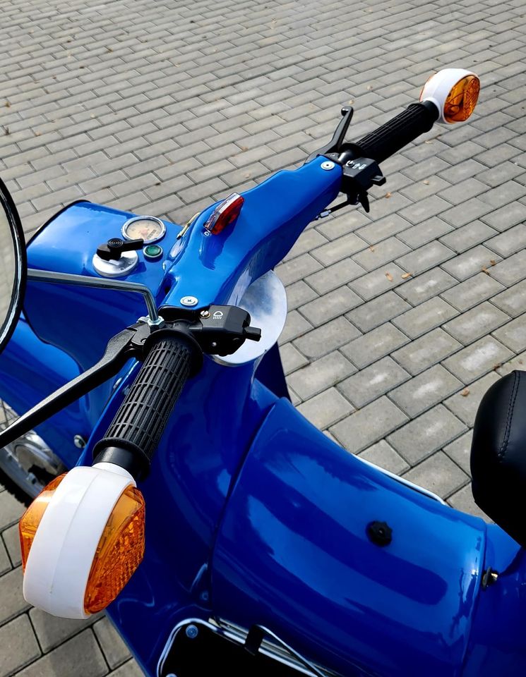 Simson Schwalbe KR51/1 komplett restauriert blau in Bad Rappenau