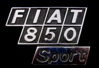 Emblem / Schriftzug Fiat 850 Sport - Oldtimer - Vintage Niedersachsen - Staufenberg Vorschau