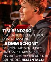 Tickets Hessentag 31.5.2024 Tim Bendzko & Thüringen Philharmonie Hessen - Edermünde Vorschau