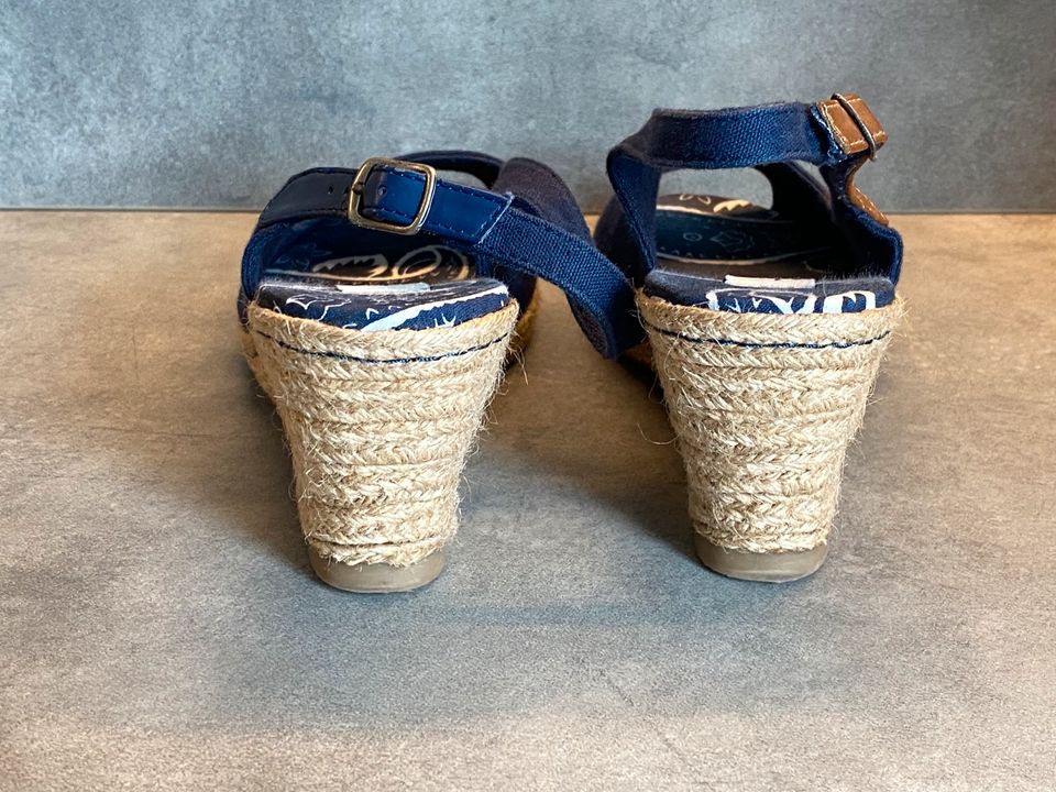 Tom Tailor Espadrilles / Peeptoe Gr 37 neuertig in Lingen (Ems)