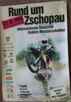 Plakat "Rund um ZSCHOPAU“ 1999 -laminiert in A2 Sachsen - Großolbersdorf Vorschau